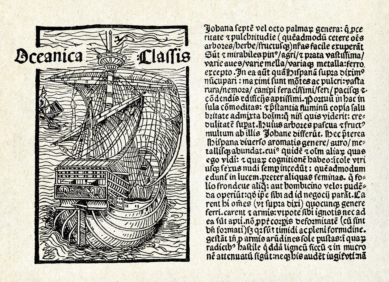 Lettera di Cristoforo Colombo da Unbekannter Künstler