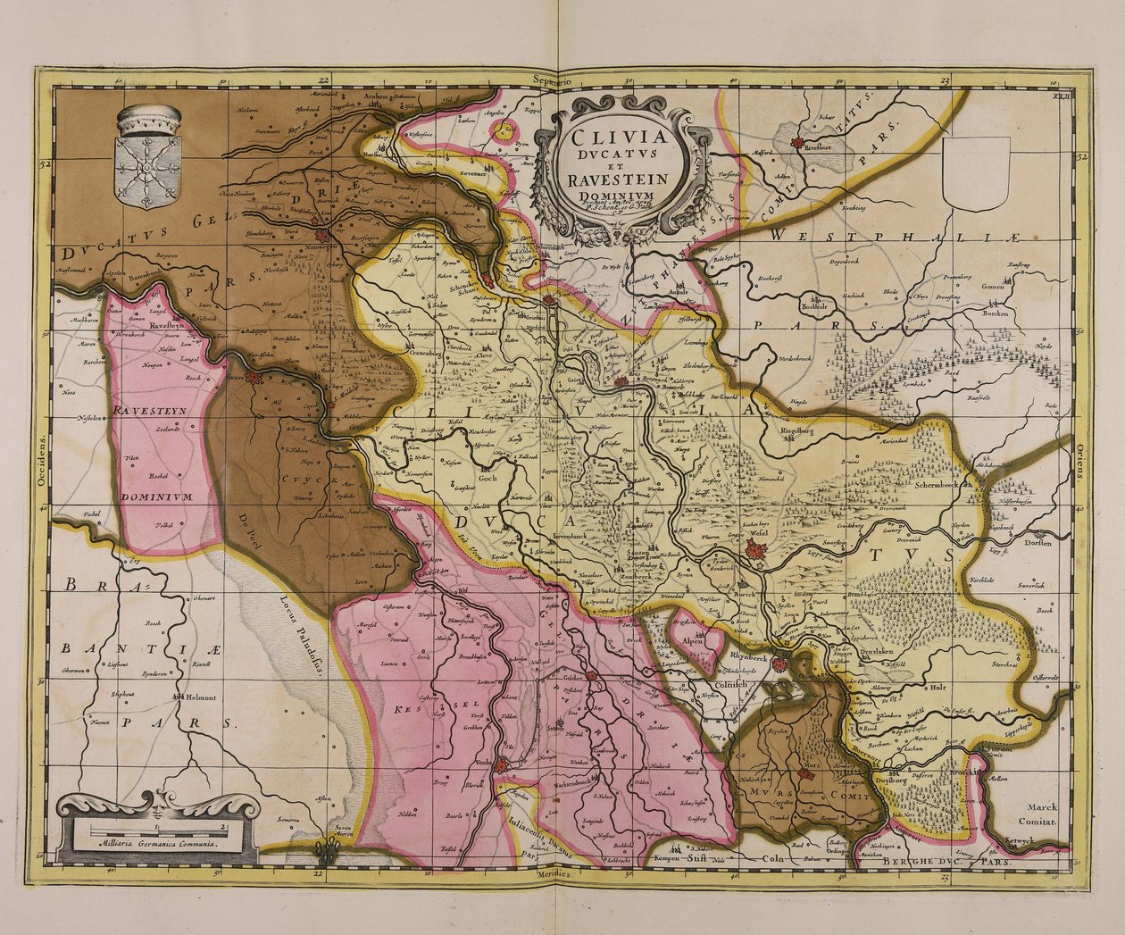 Cliuia ducatus et Rauestein dominium da Unbekannter Künstler