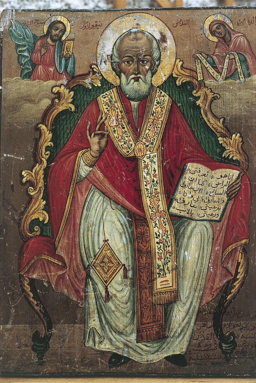 Primo piano di un santo da Benjamin Baud