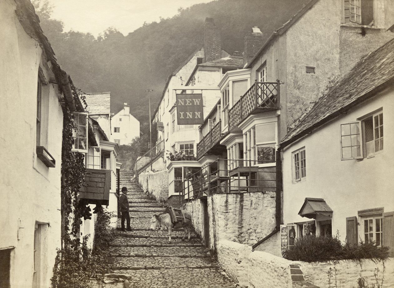 Clovelly, Torridge, Devon, Regno Unito da Unbekannter Künstler