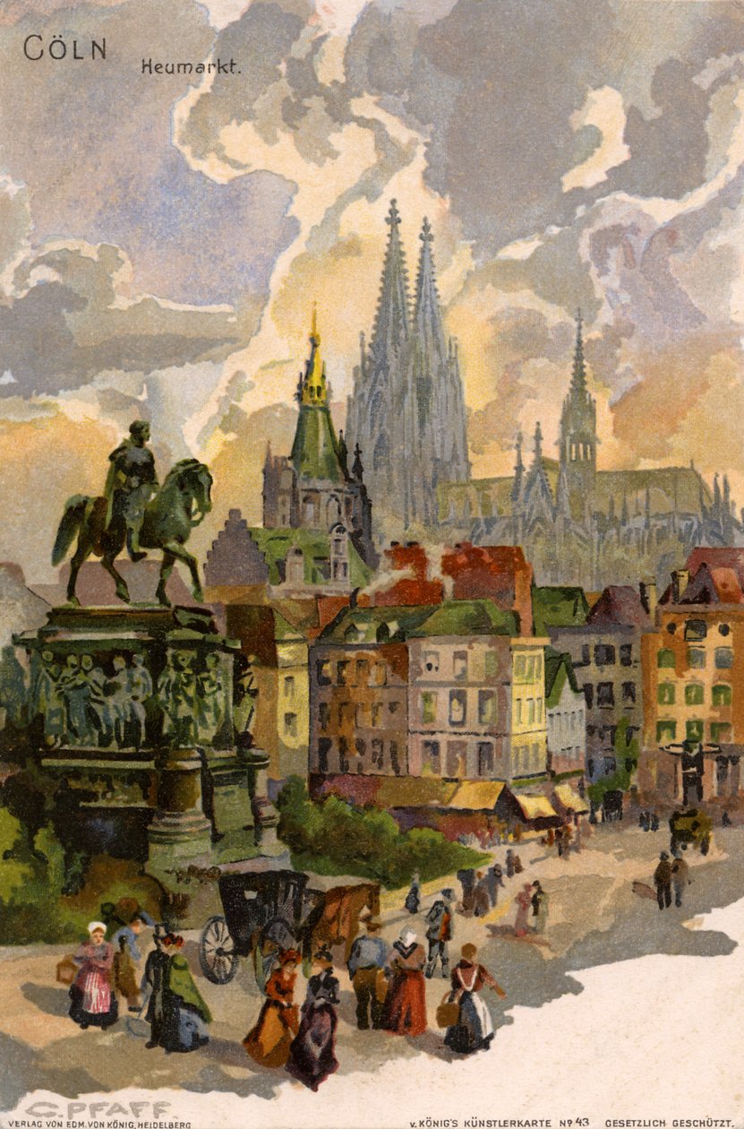Colonia, Germania, inizio XX secolo da Unbekannter Künstler