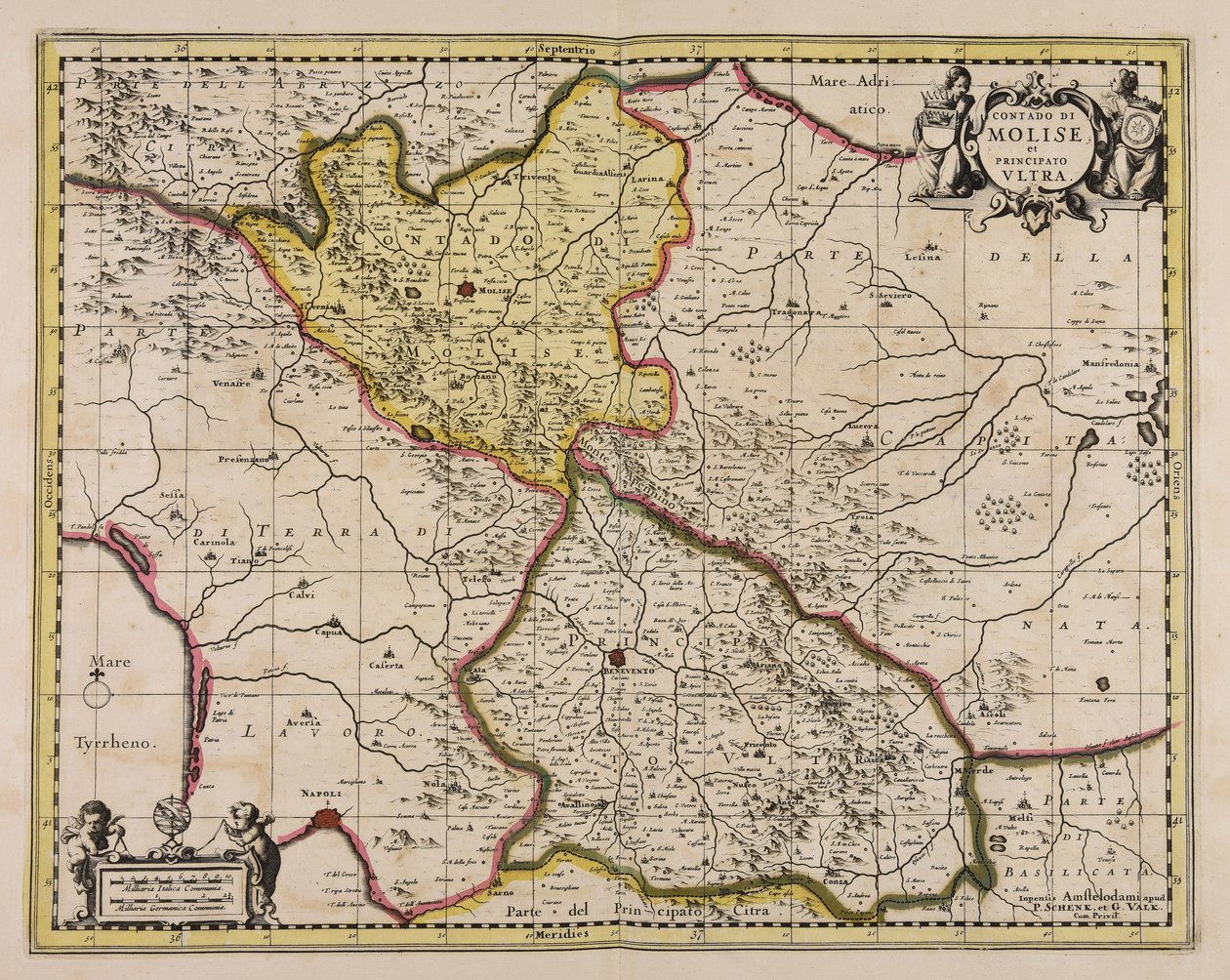 Contado di Molise et principato Vltra da Unbekannter Künstler