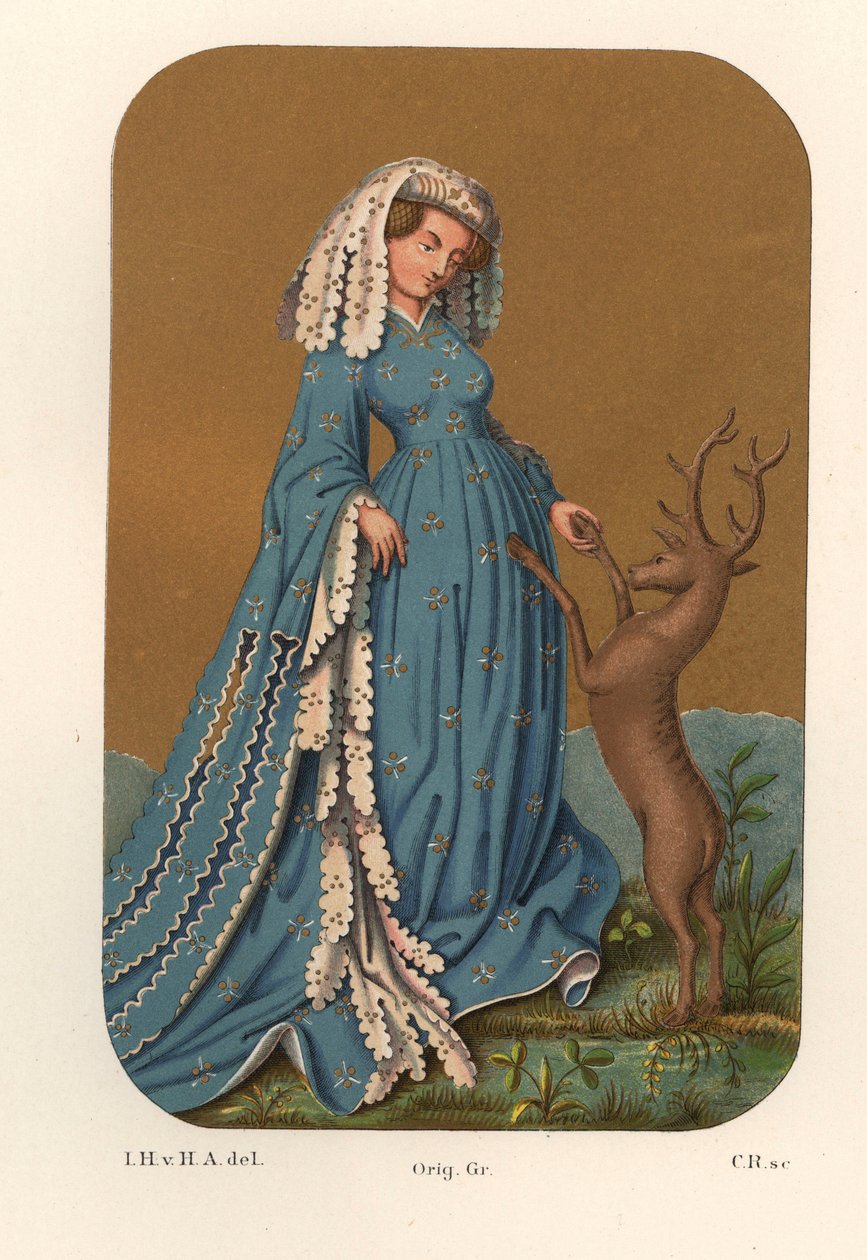 Costume di una nobile dama dell