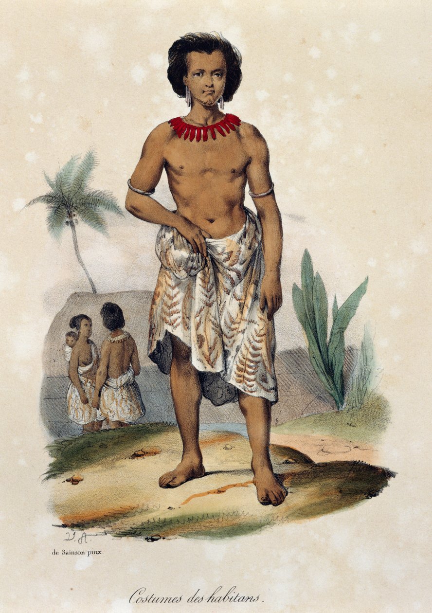 Costumi di Tonga-Tabou da William M. Timlin