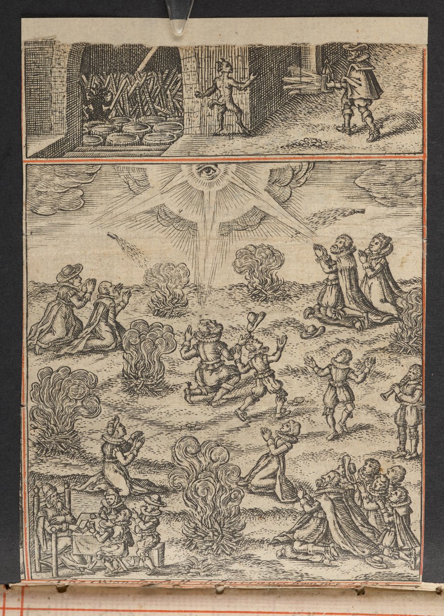 Crumus [sic] di Conforto ... con grati ricordi delle meravigliose liberazioni di Dio di questa terra da Unbekannter Künstler