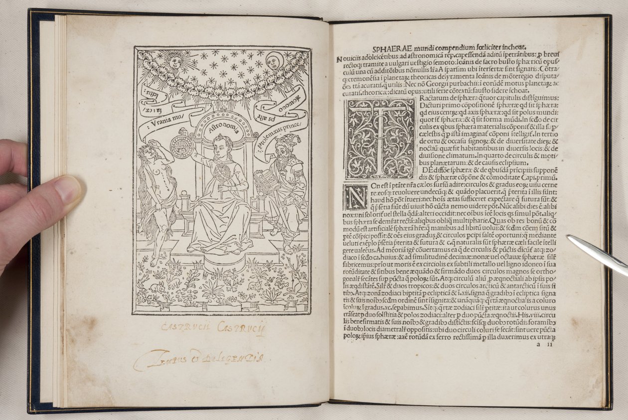 De Sphaera Mundi di Joannes de Sacro Bosco da Unbekannt