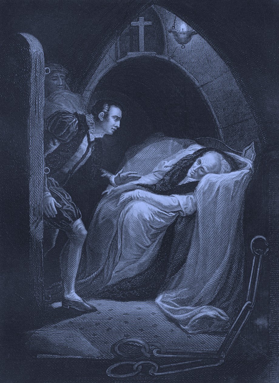 Morte di Edmund Mortimer da Unbekannter Künstler