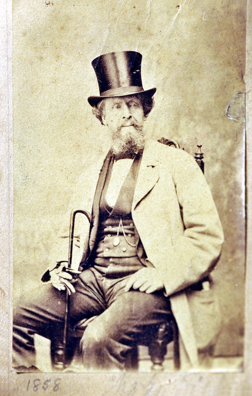 Dickens carte de visite da Unbekannt