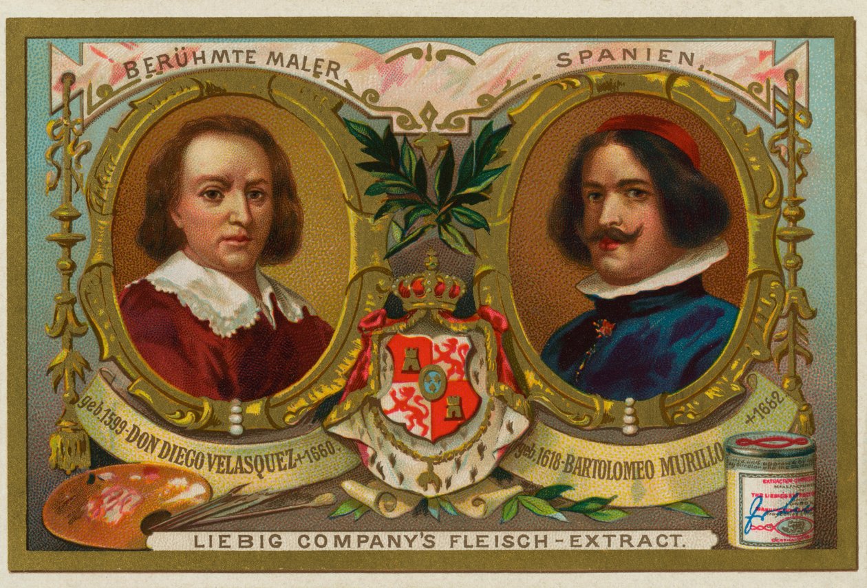 Don Diego Velasquez e Bartolmeo Murillo da Leopold Blonder