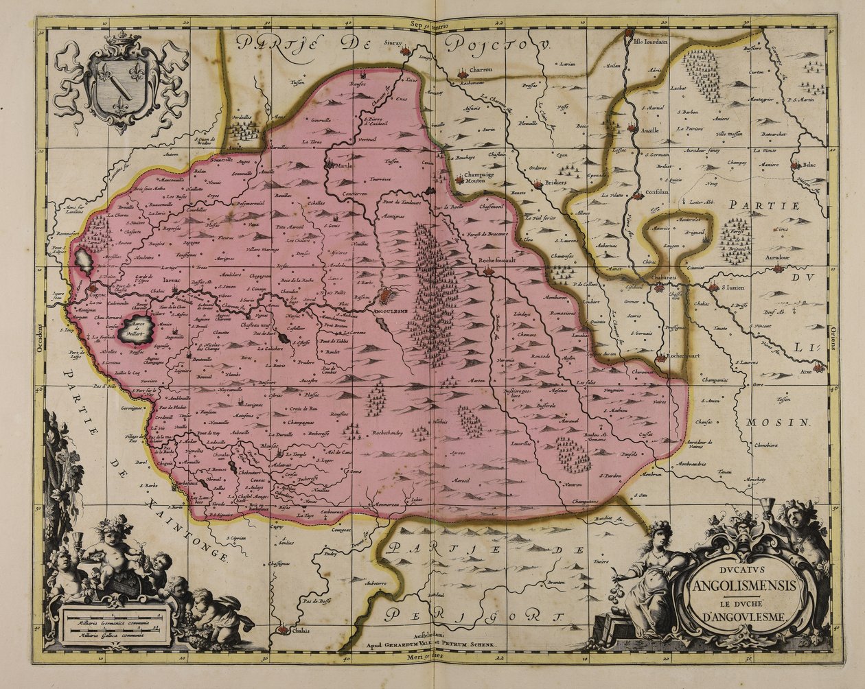 Ducatus Angolismensis  Il Ducato di Angoulesme da Unbekannter Künstler