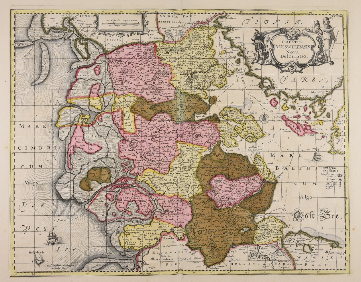 Ducatus Sleswicensis nova descriptio da Unbekannter Künstler
