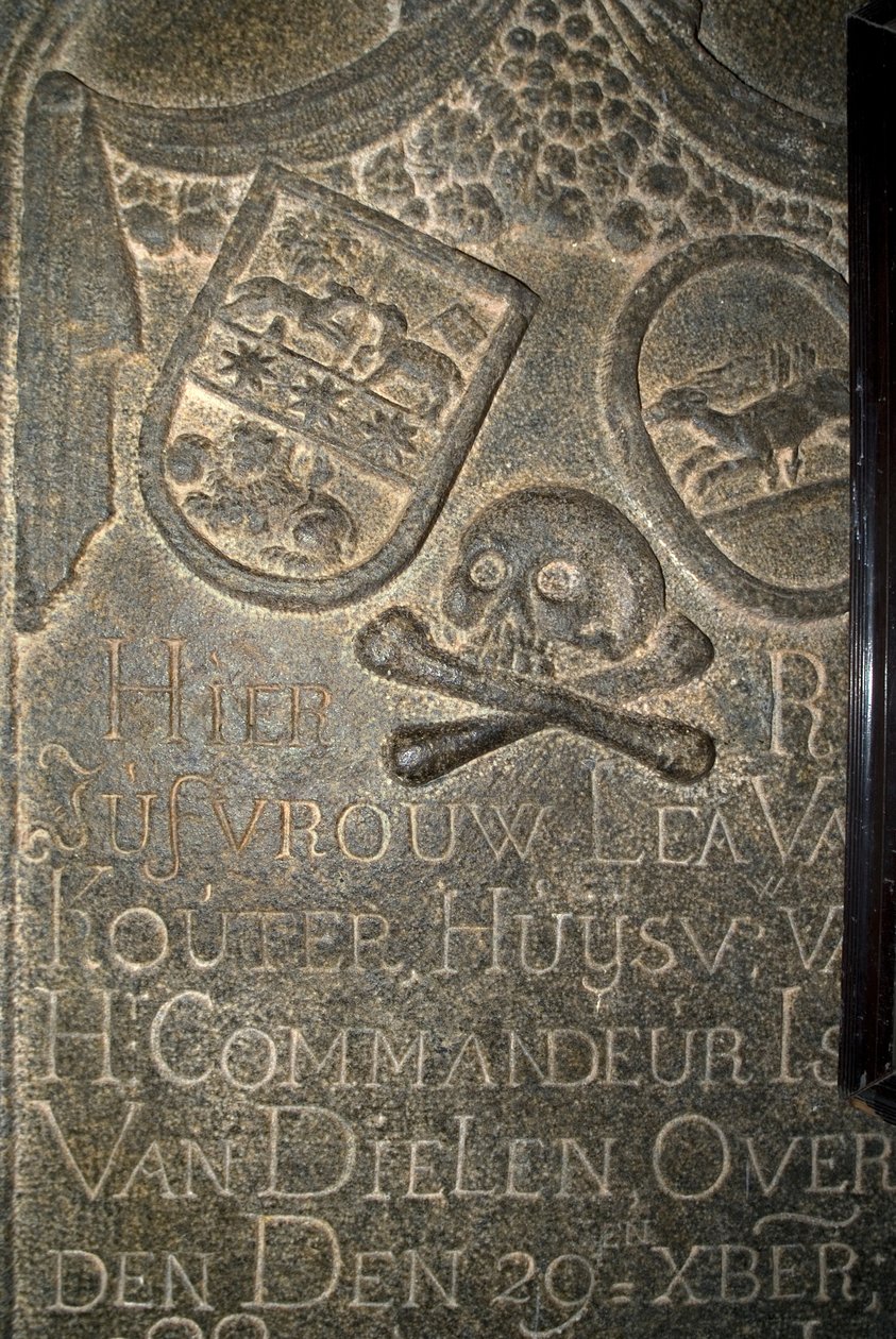 Lapide Olandese nella Chiesa di San Francesco da Unbekannt