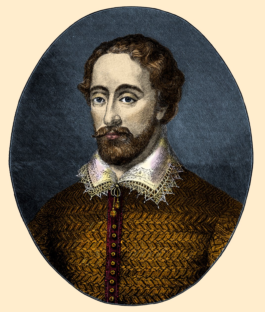 Edmund Spenser da Unbekannter Künstler