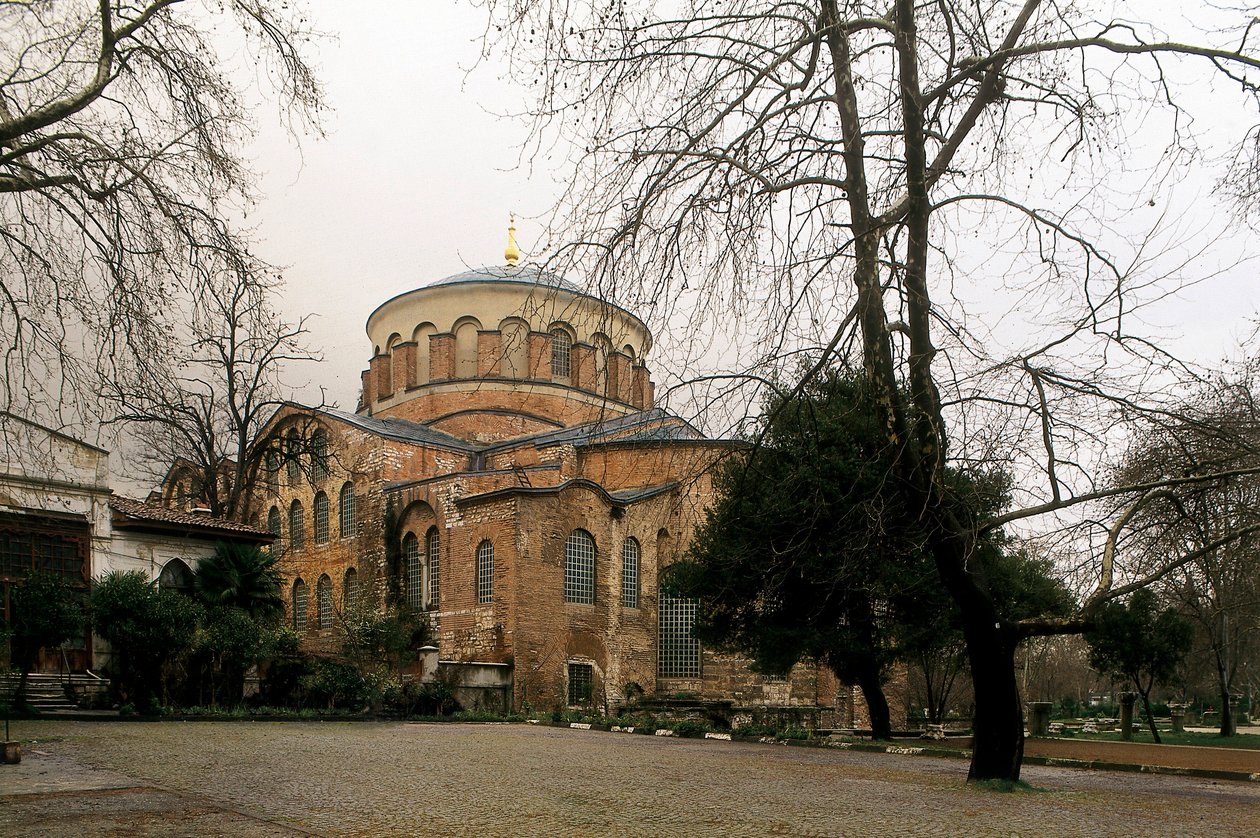 Chiesa di Santa Irene a Istanbul in Turchia da Alec Hunter