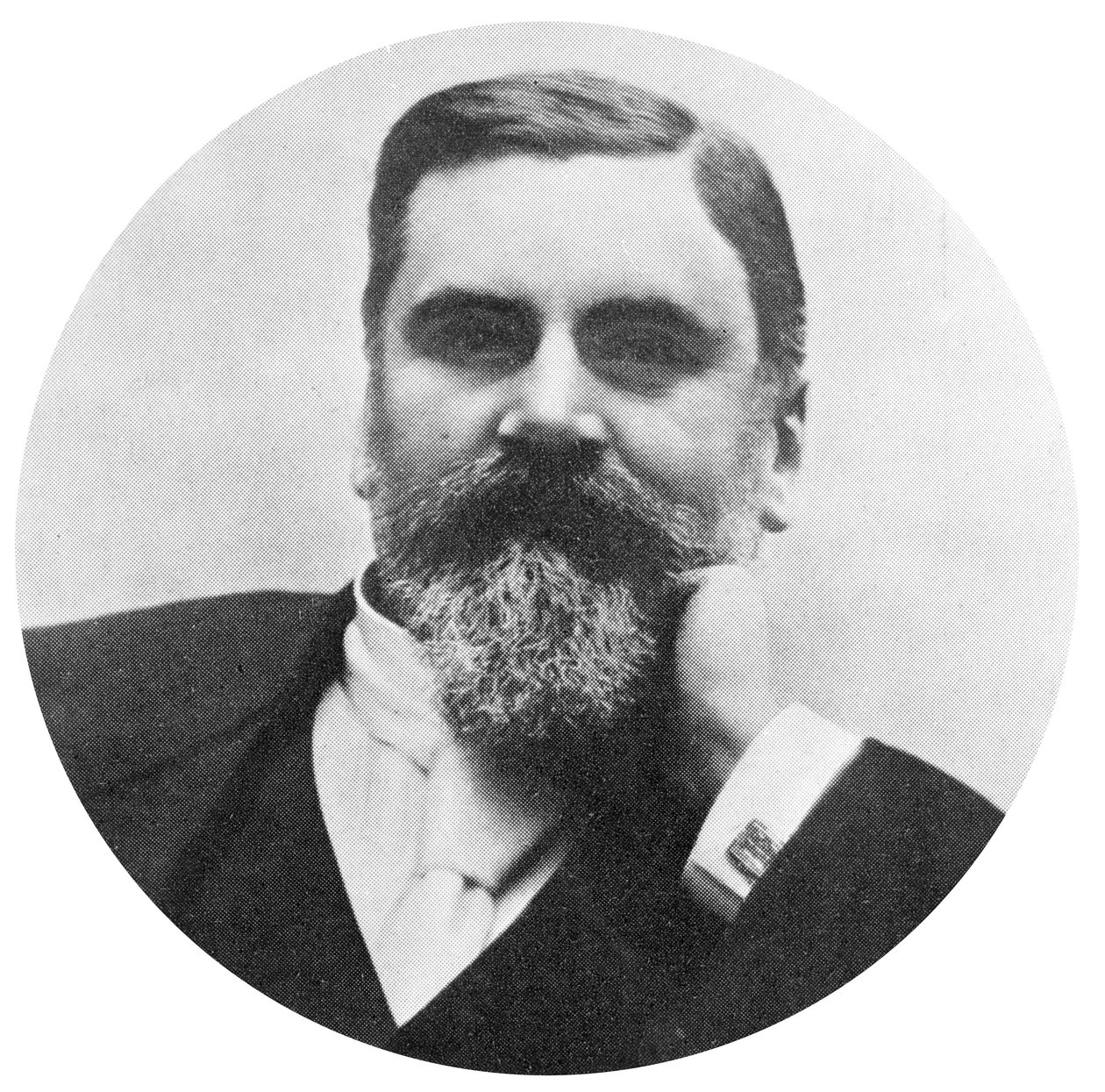 Emile Levassor, produttore di automobili francese, c 1885 da Unbekannt