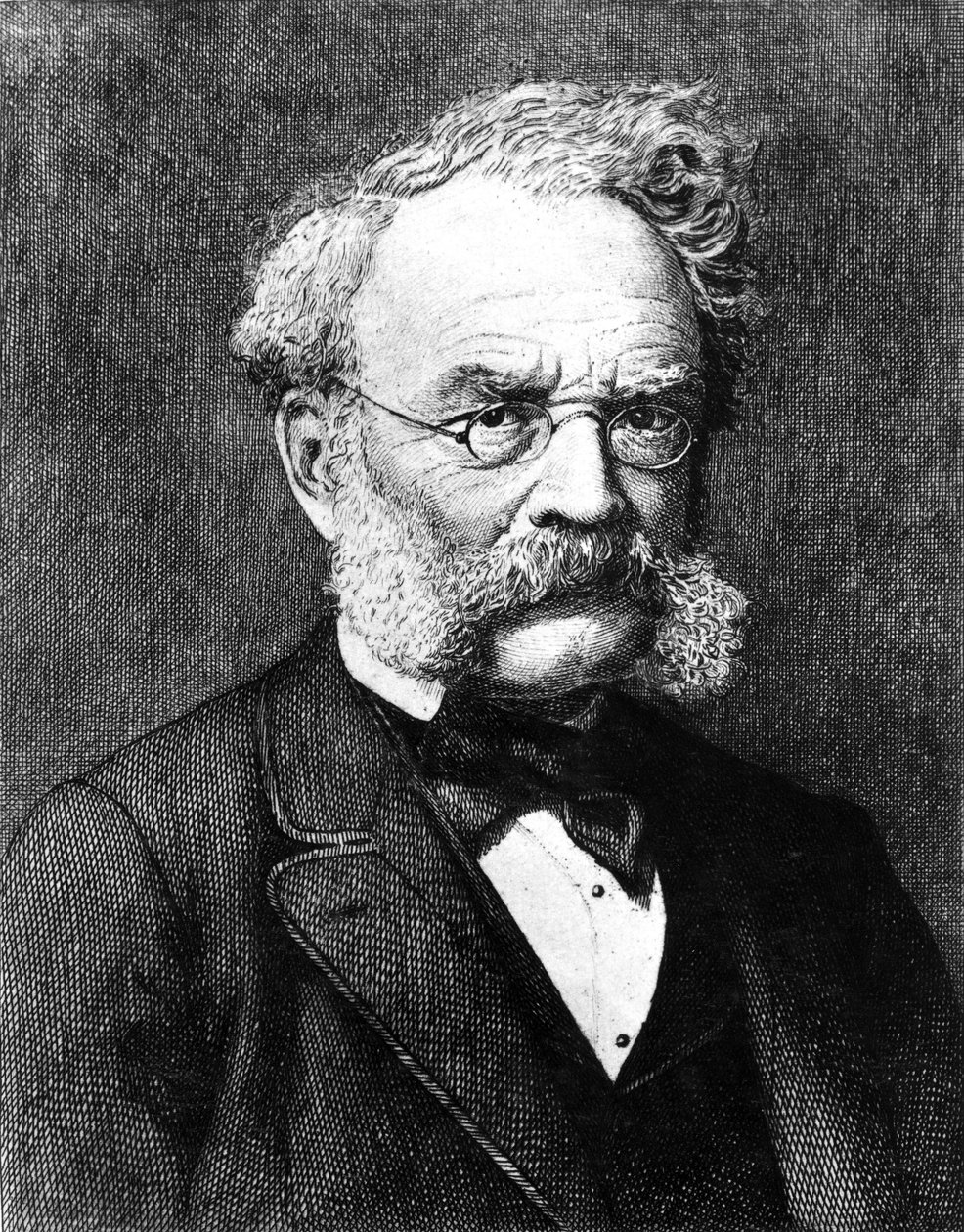 Ernst Werner von Siemens, ingegnere elettrico e inventore tedesco, c 1880 da Unbekannt