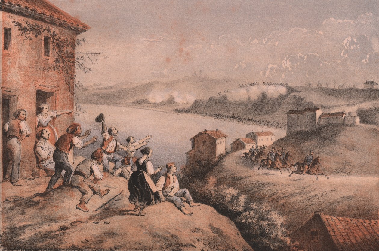 Fuga del Generale Lamoriciere, assedio di Ancona da William M. Timlin
