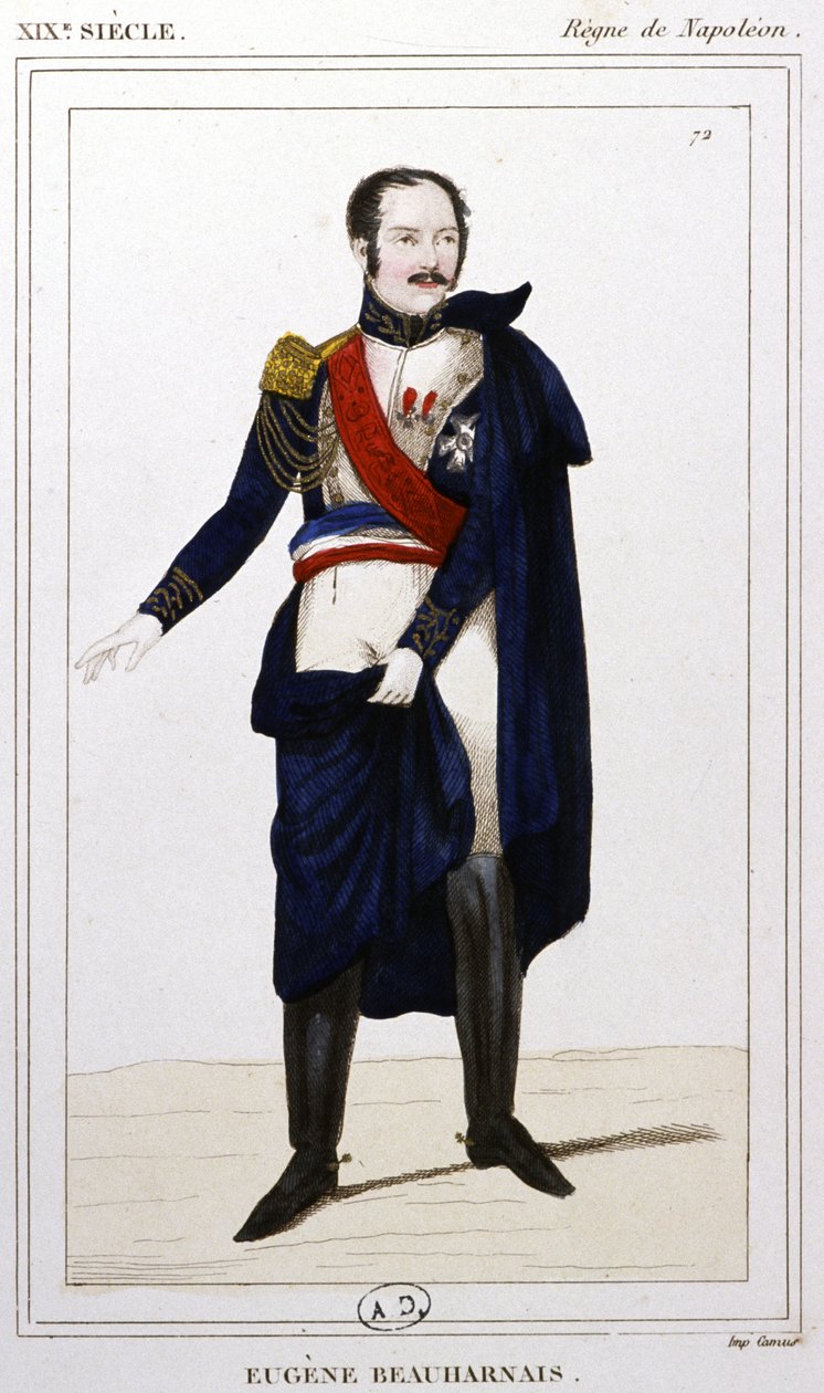 Eugene de Beauharnais da Unbekannter Künstler
