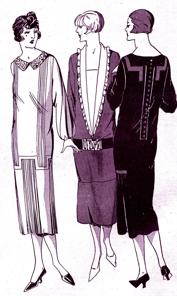 Moda: abiti nel maggio 1925 da Unbekannter Künstler