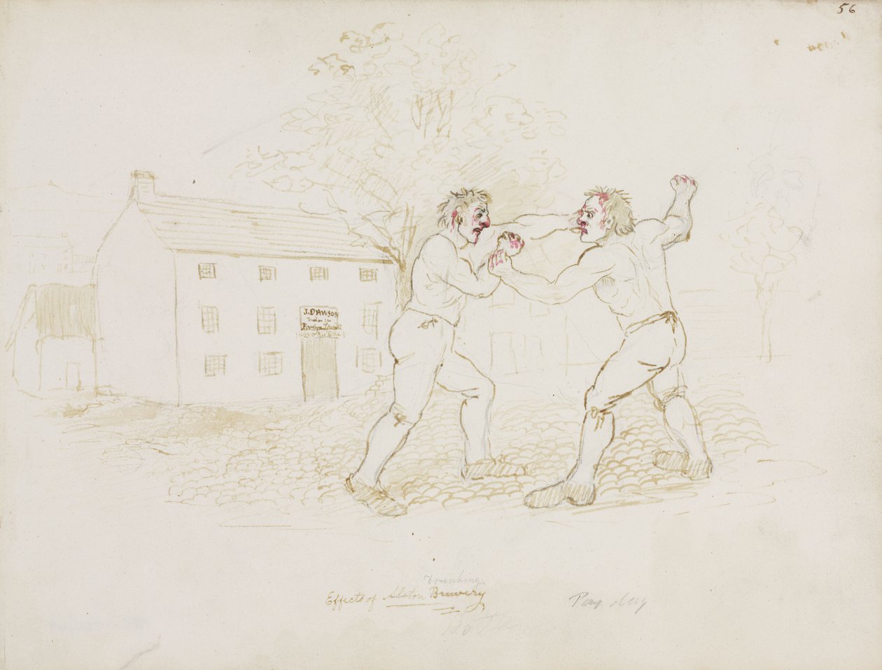 Combattimento, Northumberland, c 1805-1820 da Unbekannt
