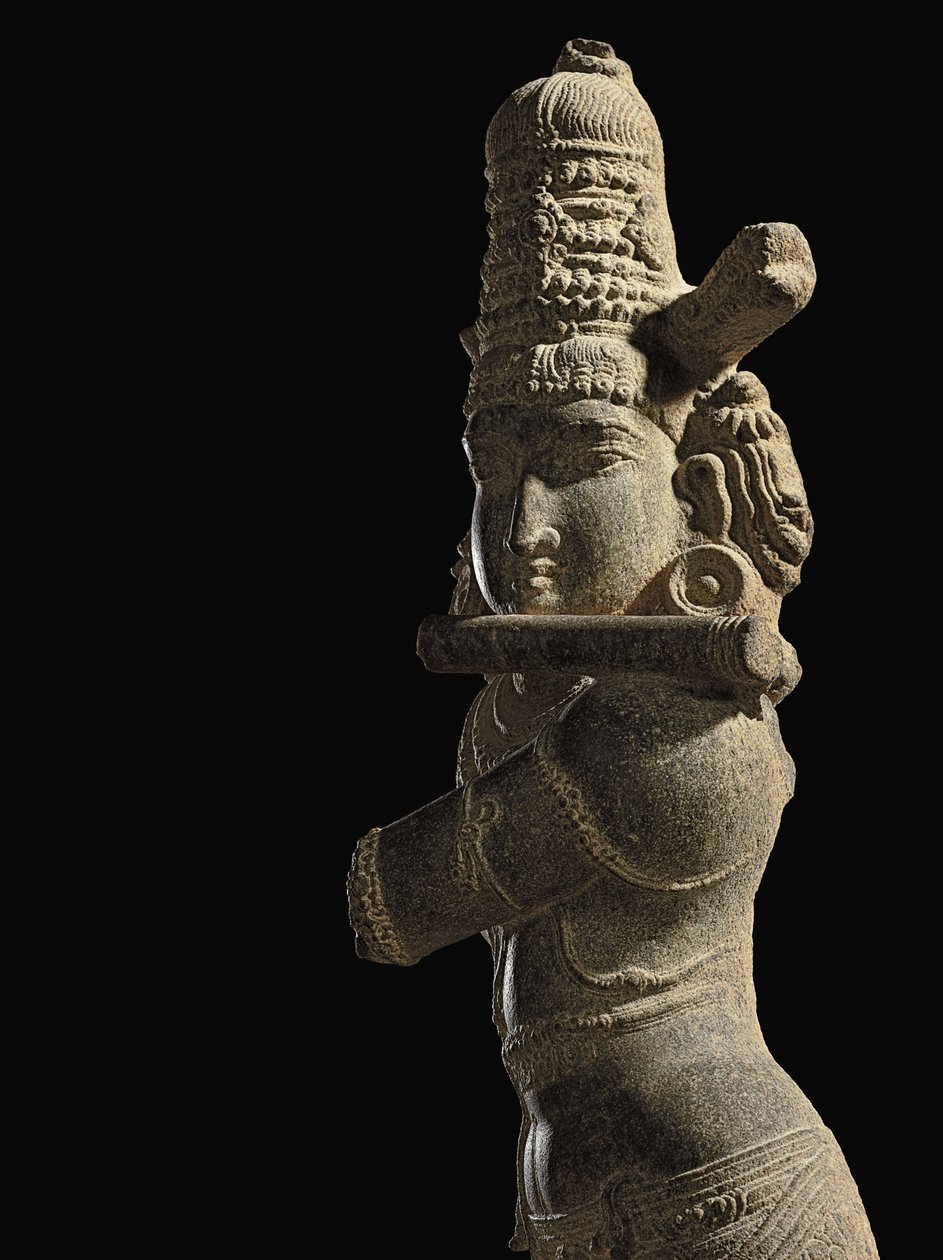 Figura di Venugopala, India meridionale, tardo periodo Chola / primo periodo Vijayanagar da Unbekannt