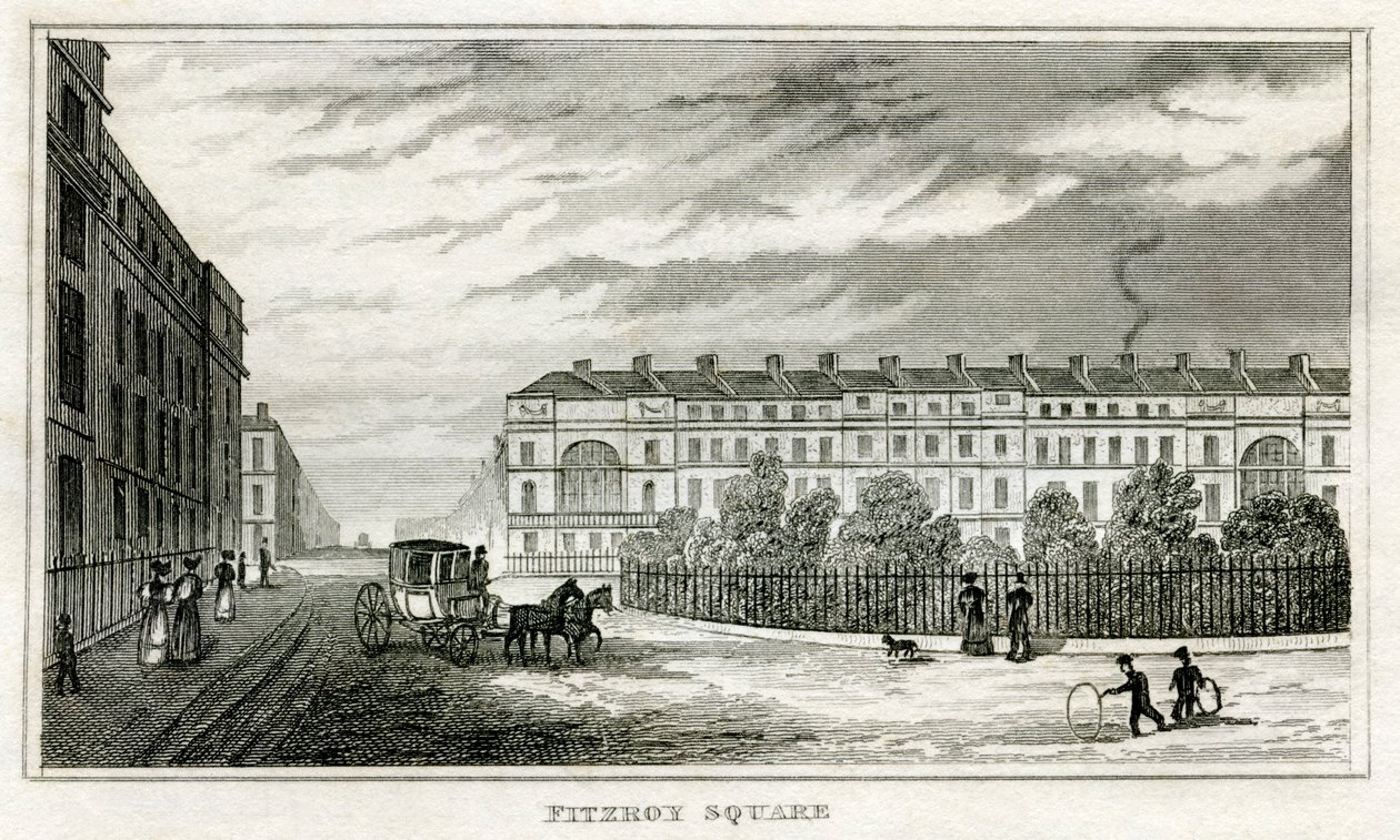 Piazza Fitzroy da Unbekannt