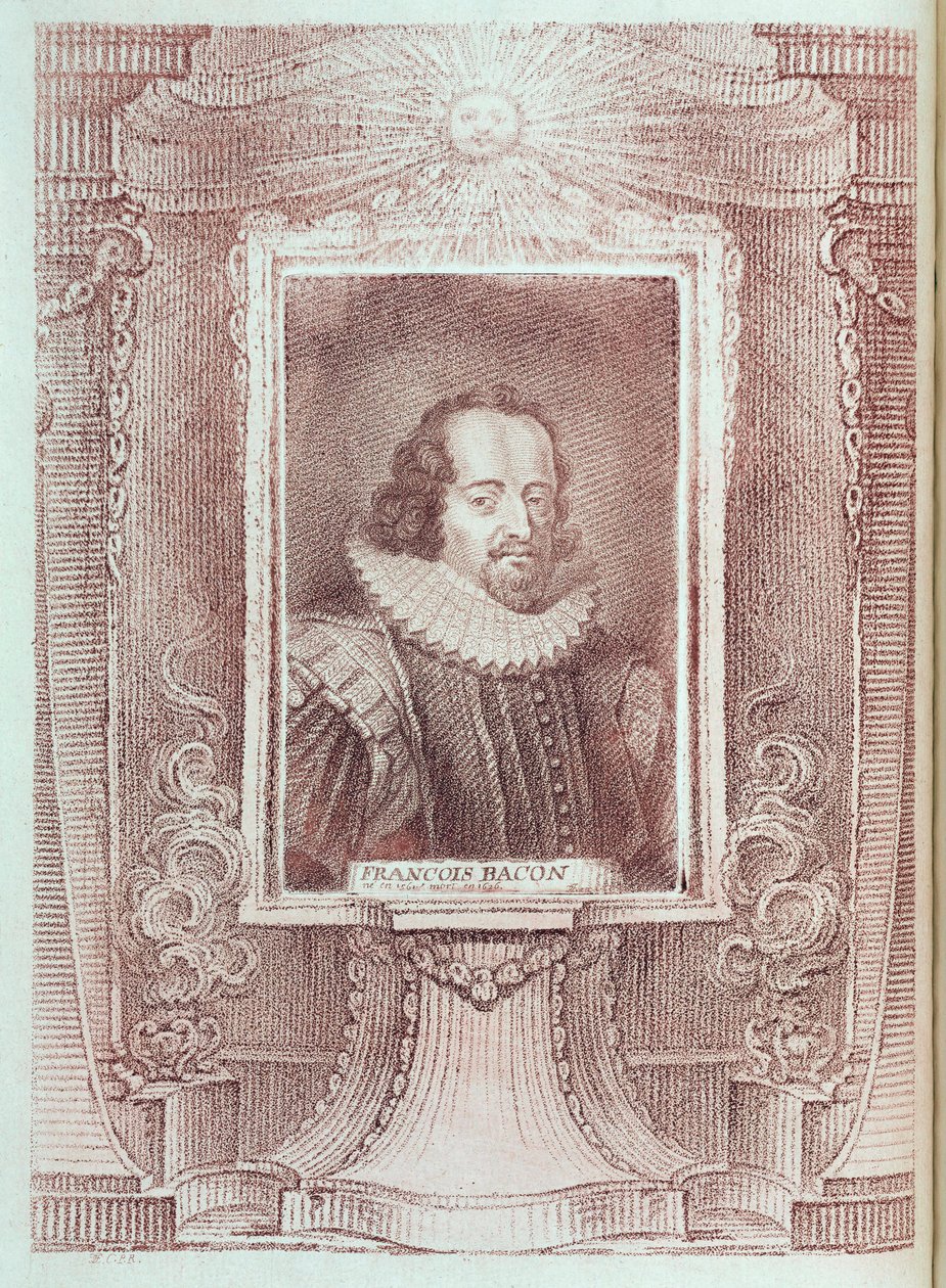 Francis Bacon, saggista e filosofo inglese, inizio XVII secolo da Unbekannt
