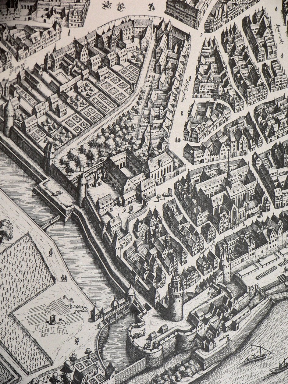 Convento carmelitano di Francoforte 1628 da Unbekannter Künstler