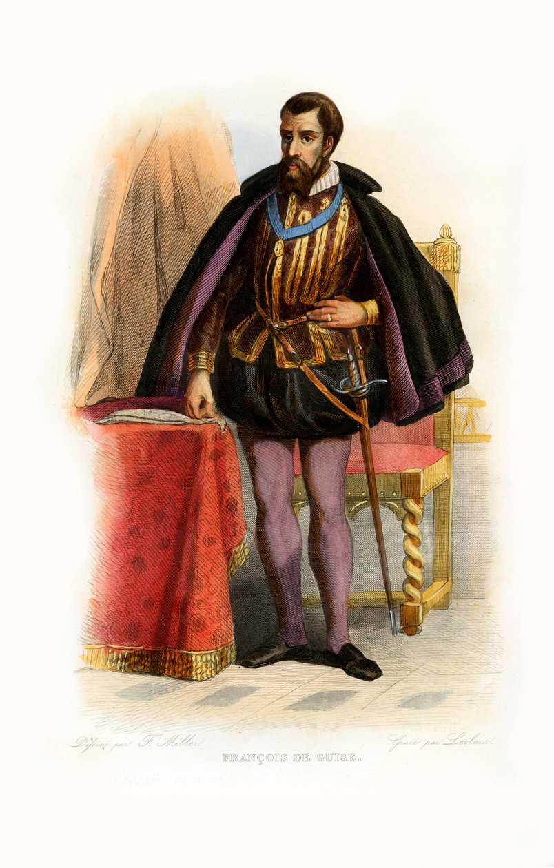 François de Guise da Unbekannter Künstler