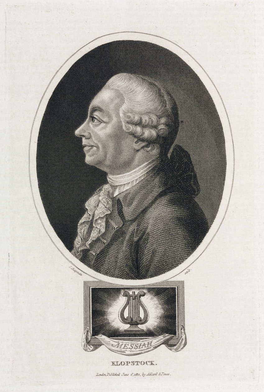 Friedrich Gottlieb Klopstock, poeta tedesco da Unbekannt