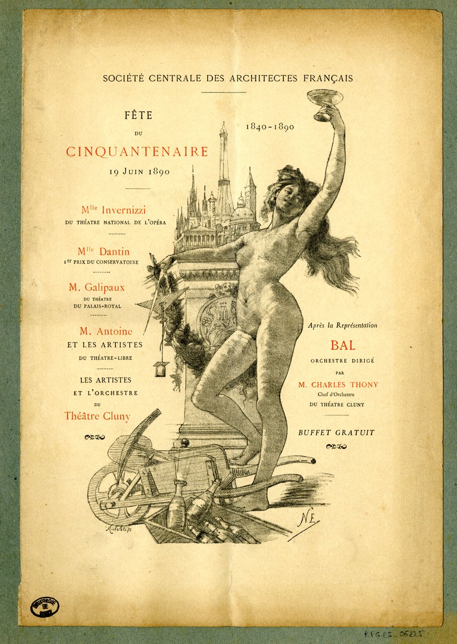 Festa per il cinquantesimo anniversario da Unbekannter Künstler