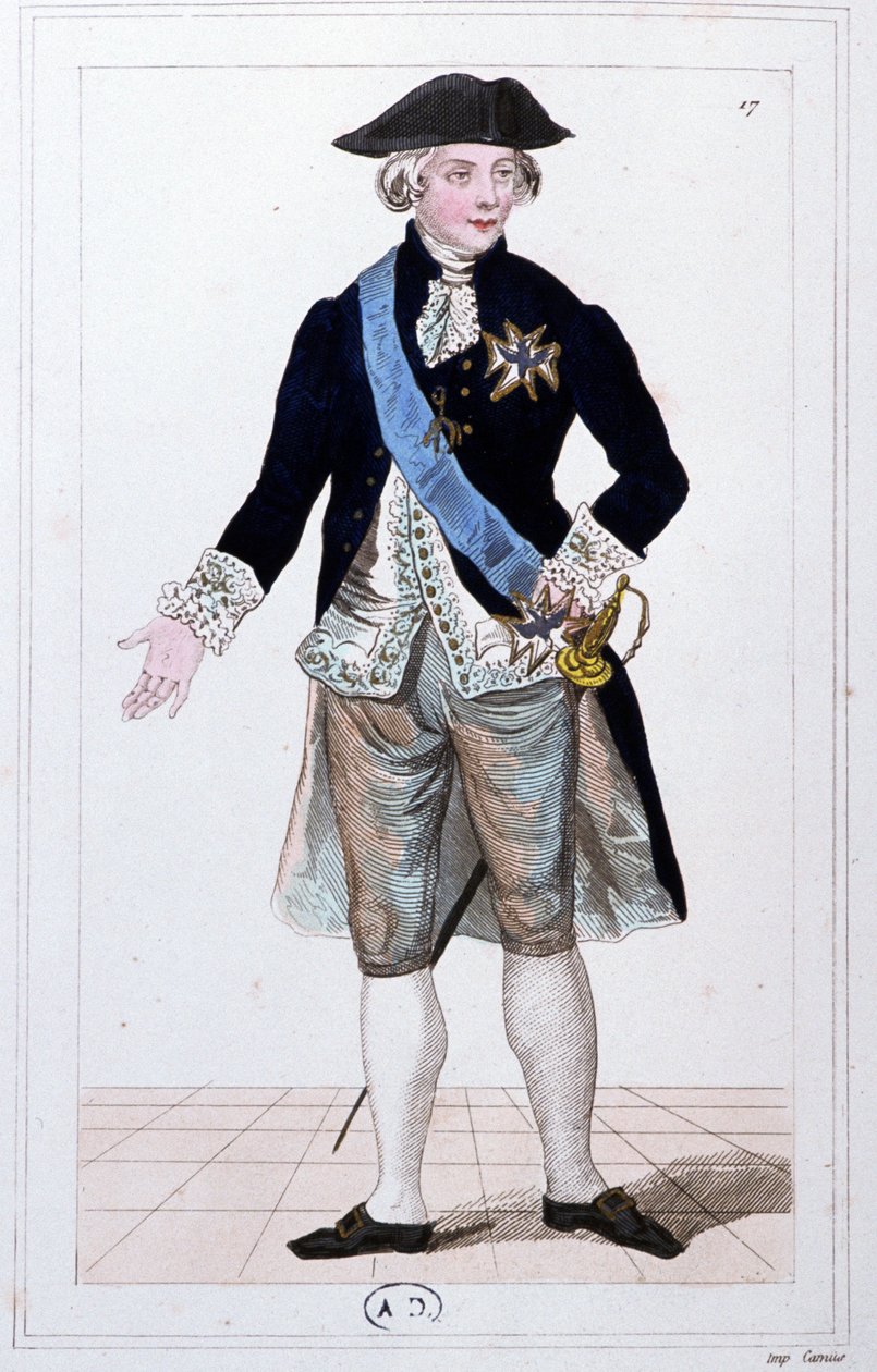 Generale Lafayette comandante della guardia nazionale, c. 1810 da Unbekannter Künstler
