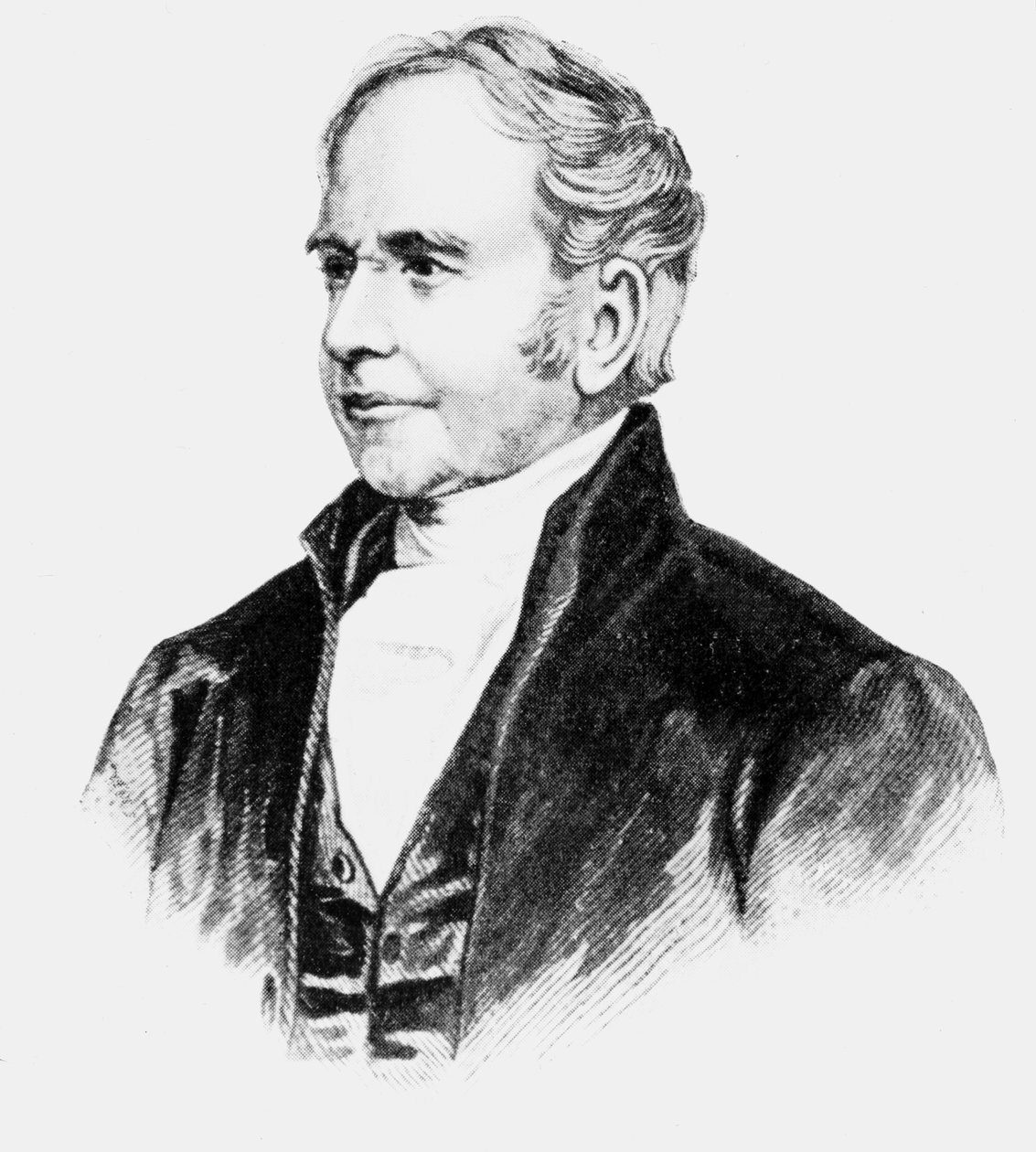 George Bradshaw, ideatore britannico delle guide ferroviarie, c 1850s da Unbekannt