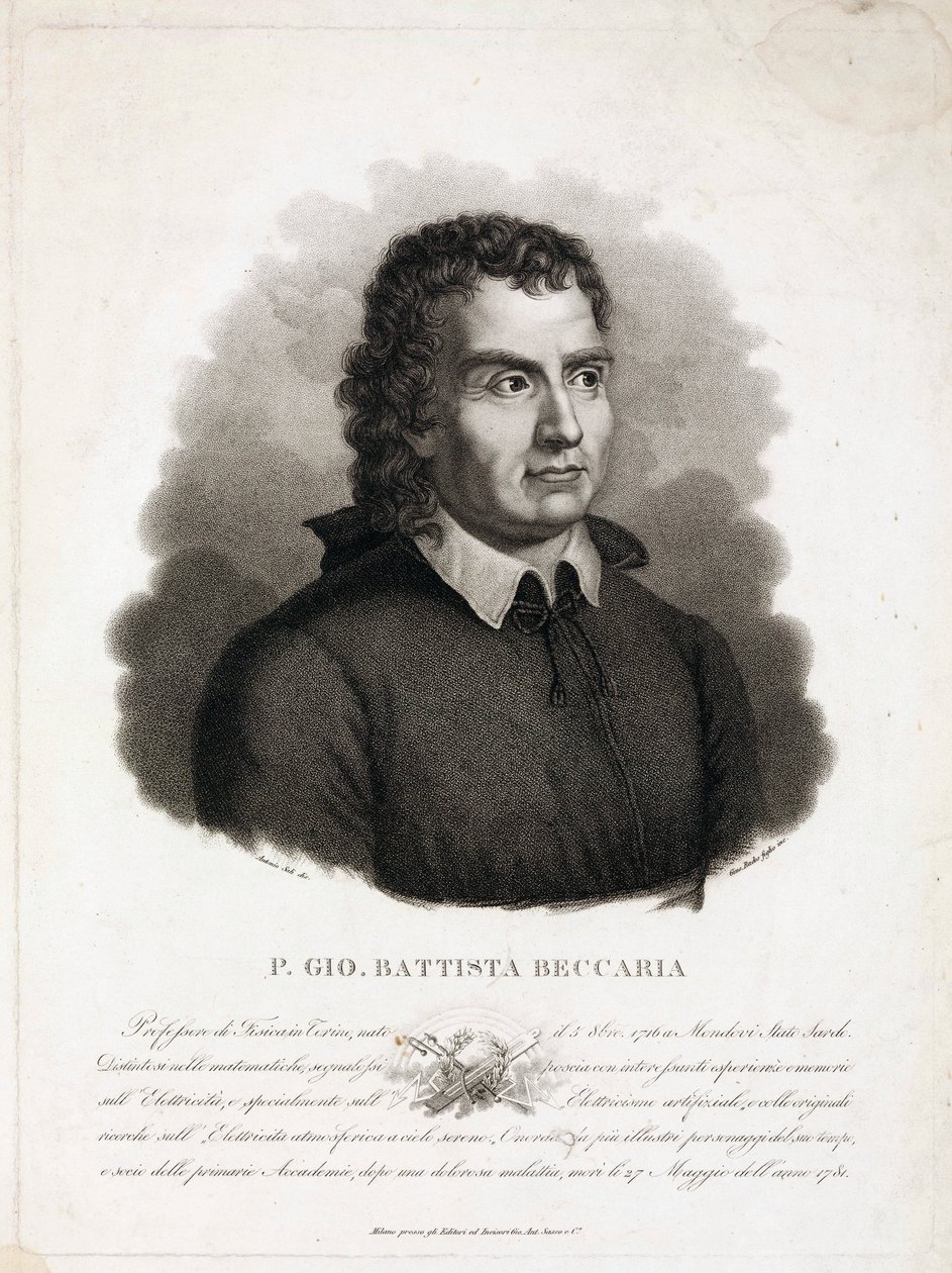 Giambattista Beccaria, ecclesiastico e scienziato italiano da Unbekannt