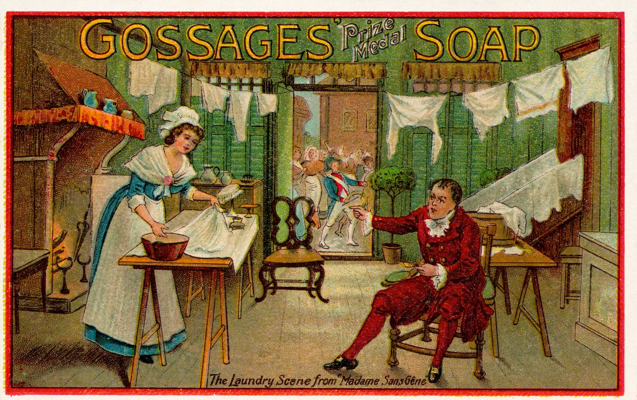 Gossages Soap - pubblicità dei primi del XX secolo da Unbekannter Künstler