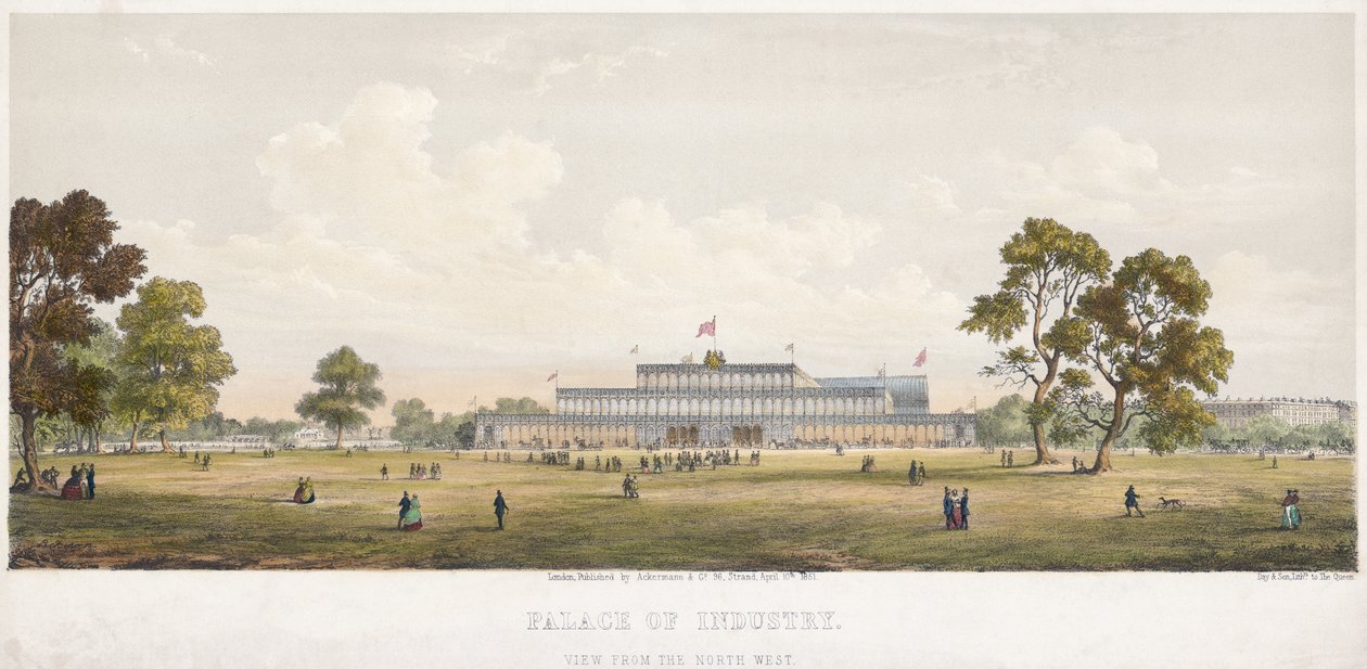 Grande Esposizione a Hyde Park 1851 da Unbekannter Künstler