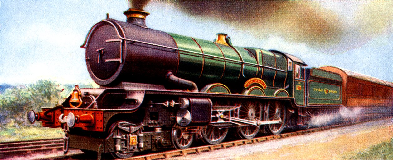 Treno della Great Western Railway - Re Giorgio V da Unbekannter Künstler