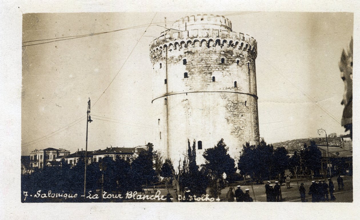 Salonicco: vista della Torre Bianca da William M. Timlin