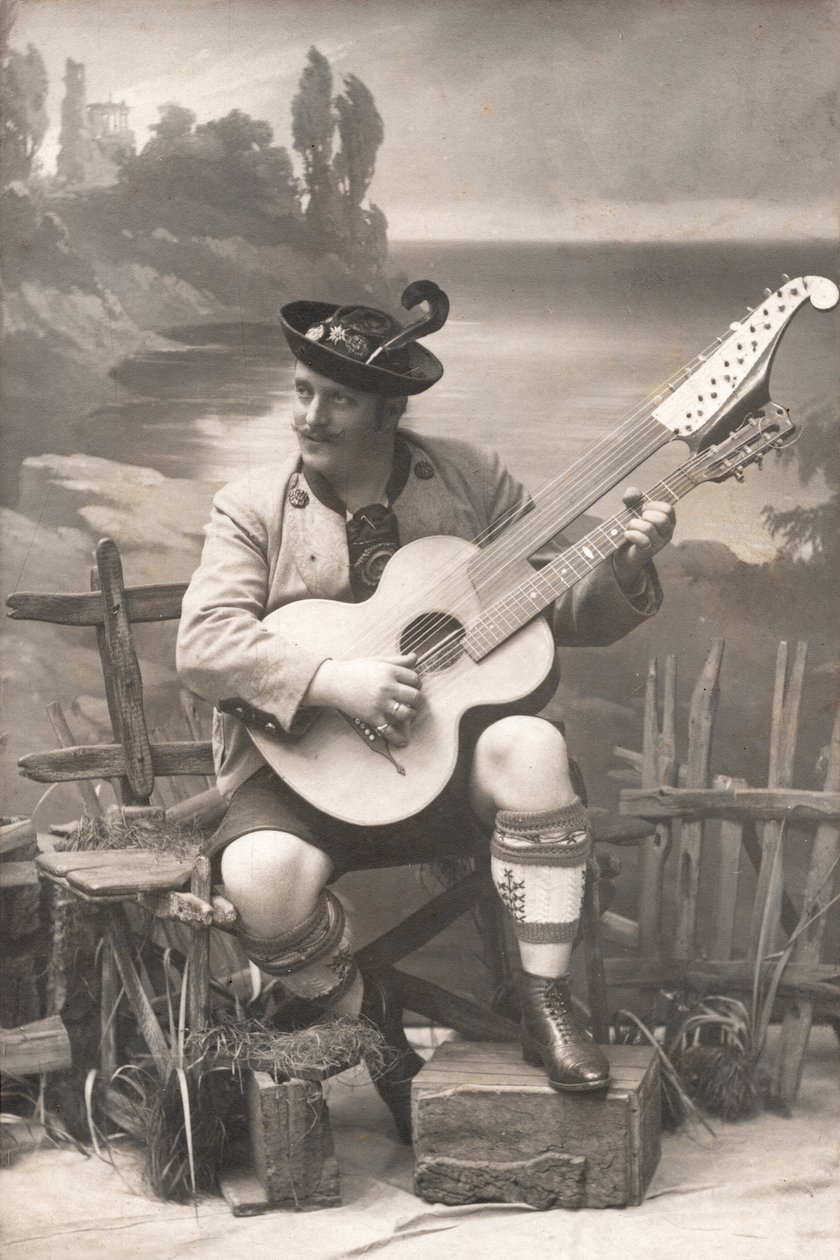 Gustav Rechl, Germania 1908 (foto b/n) da Unbekannter Künstler