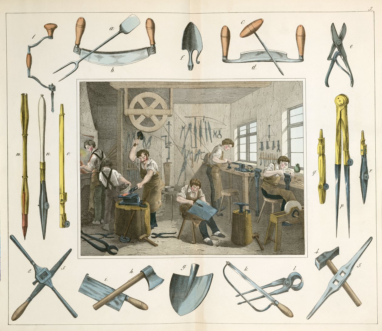 Strumenti manuali Il fabbricante di strumenti da Unbekannt