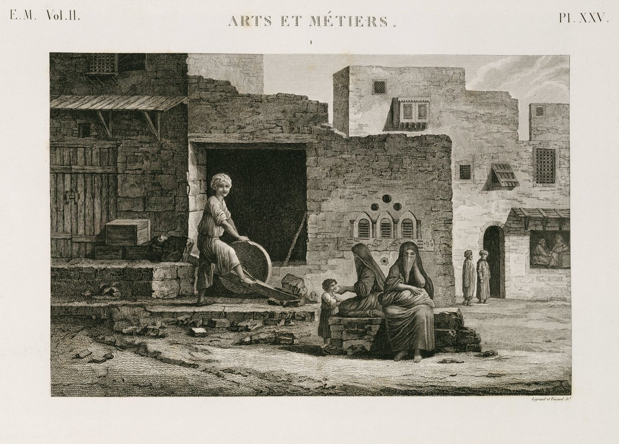 Ferramenta e utensili Arrotino, Egitto, c. 1798 da Unbekannt