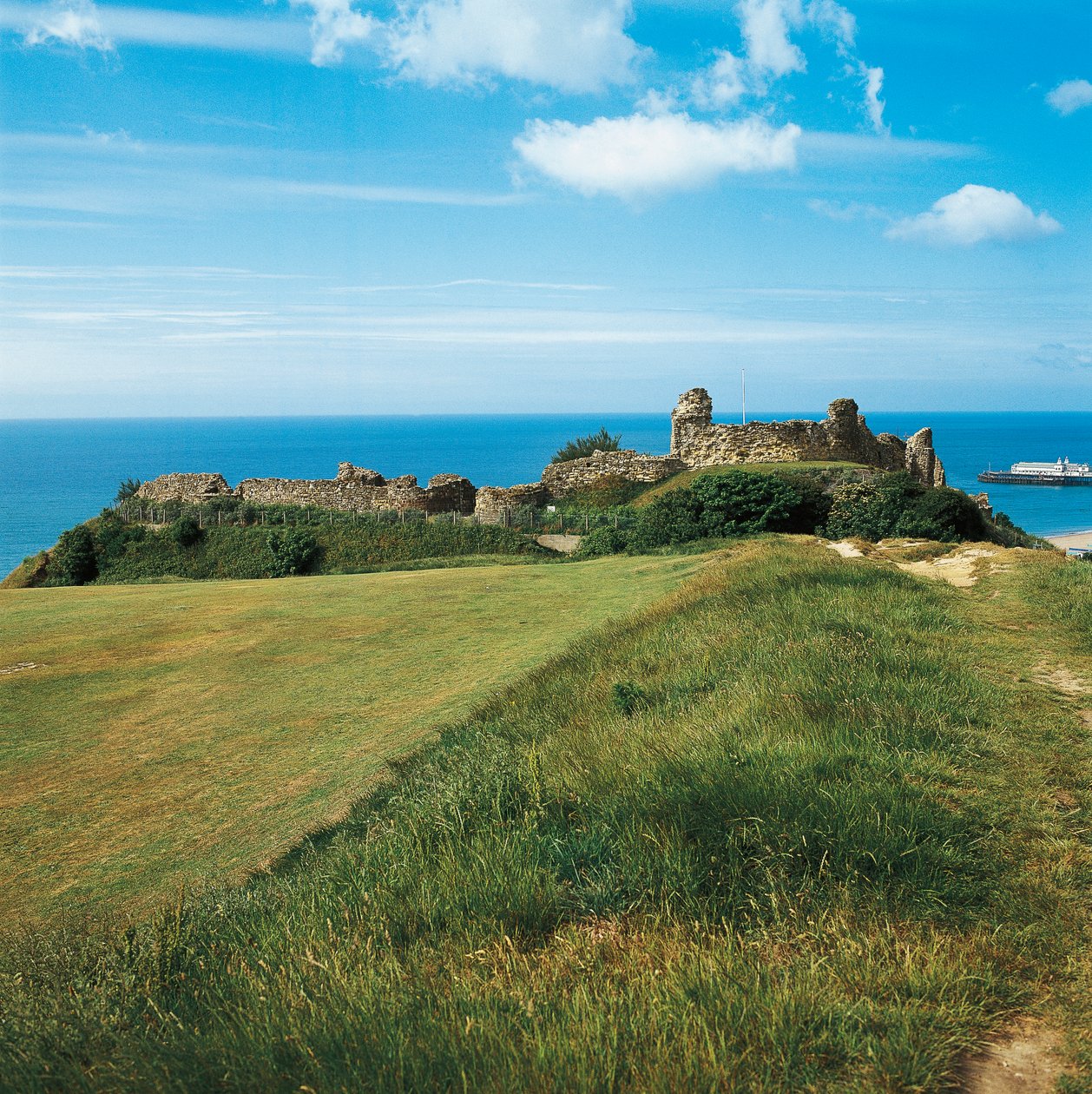 Castello di Hastings, East Sussex, Regno Unito da William M. Timlin