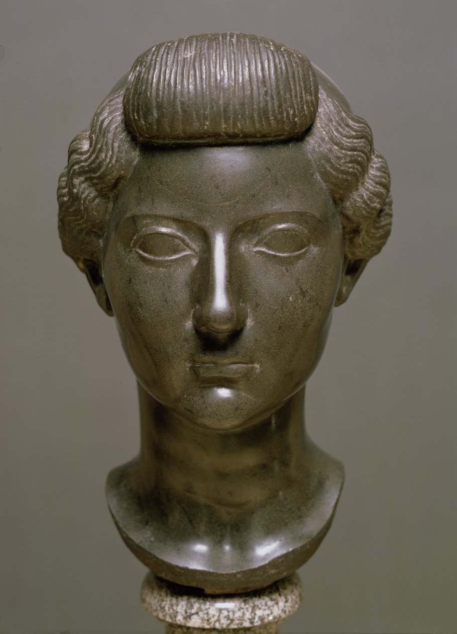 Testa di Livia Drusilla (56 a.C.-29 d.C.) Romana, c.30 a.C. da Unbekannt