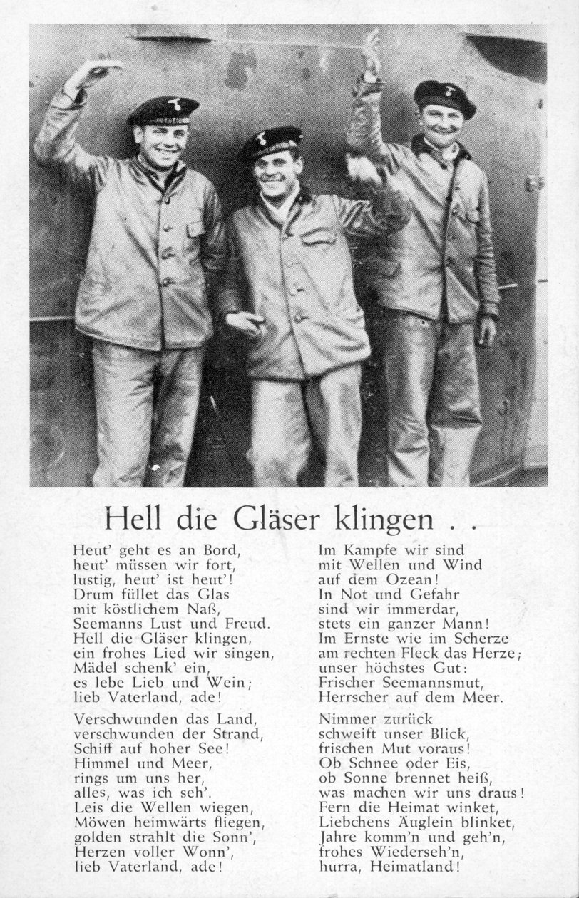 Hell die Glaeser klingen, cartolina da Unbekannt