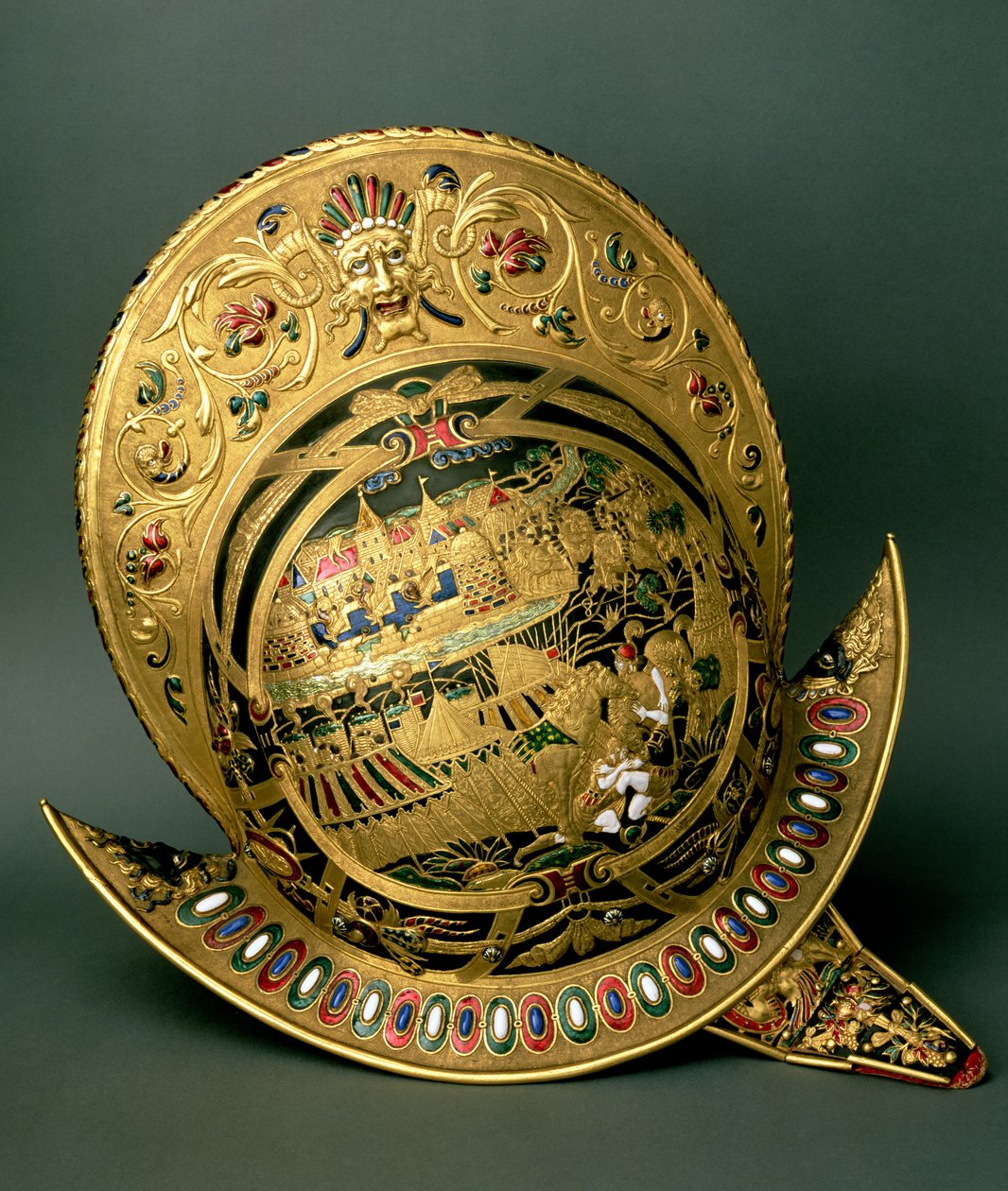 Elmo di Carlo IX (1550-74) XVI secolo da Unbekannt
