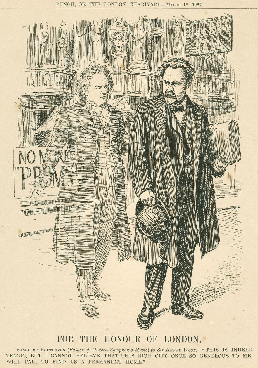 Henry Wood e il fantasma di Beethoven davanti alla Queen