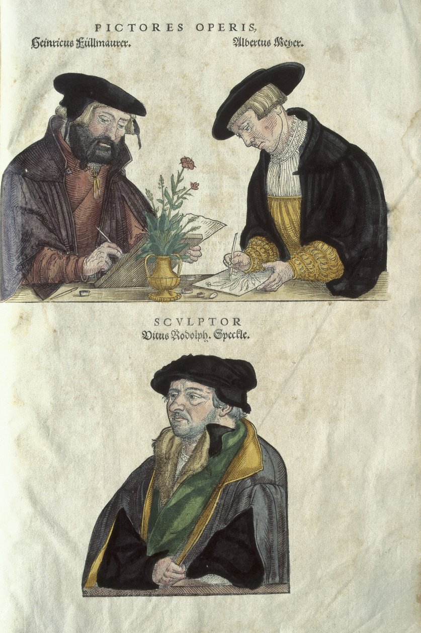 Erbari di Albrecht Mayer, Veil Rudolph Speckle e Heinrich Fullmaurer da Unbekannt