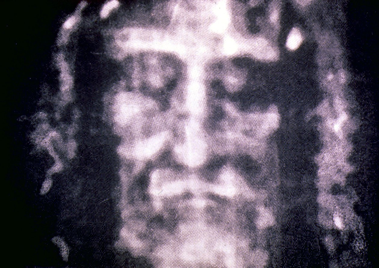 Sacra Sindone di Torino, volto di Cristo da Unbekannter Künstler