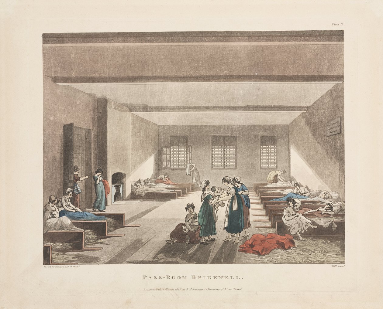 Ospedali Pass-room Bridewell da Unbekannter Künstler