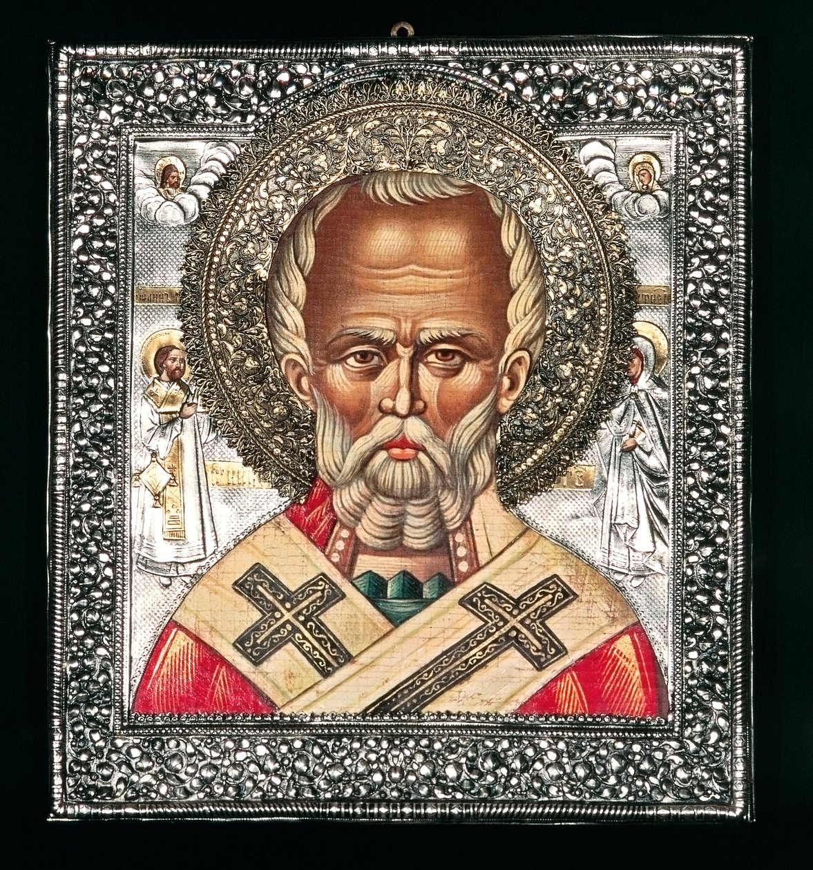 Icona raffigurante San Nicola da Benjamin Baud